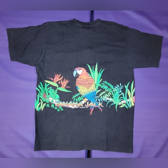 Panama Jack Black Toucan Graphic T-Shirt - Picture 4 of 5